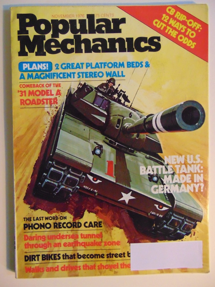 POPULAR MECHANICS November 1976 - Phono Record Care