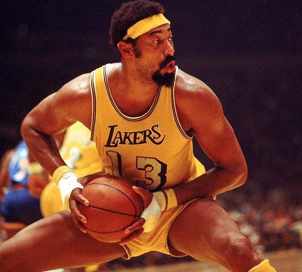 Wilt Chamberlain LA Los Angeles Lakers NBA  8x10 Picture Celebrity Print