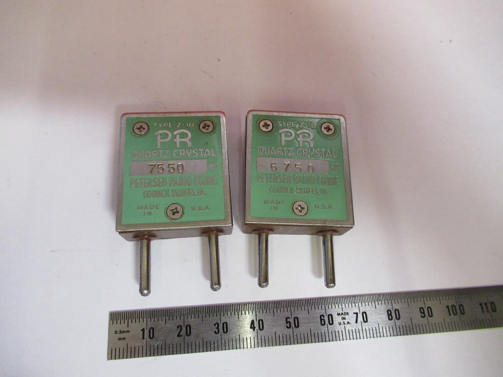 Vintage PR Peterson Quartz Crystal Radio Frequency Control Q2-96