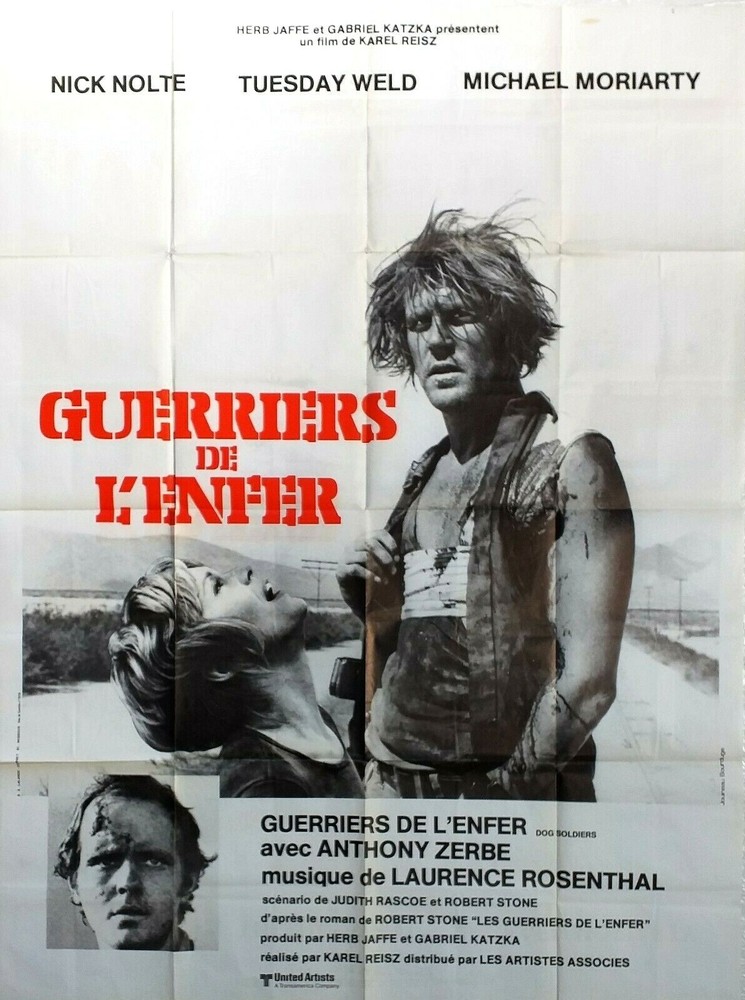 Poster Cinema Warrior OF HELL Karel Reisz Nick Nolte 120 X 160 CM