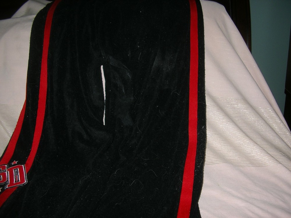 ABA SAN DIEGO CONQUISTADORS WARM-UP PANTS MADE BY REEBOK- SIZE XL.-image