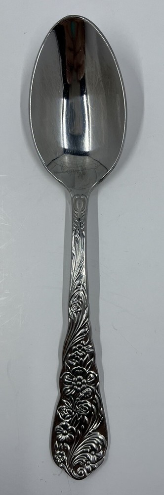 Reed And Barton FLORA Stainless Select  Steel Dinner Soup Spoon Korea