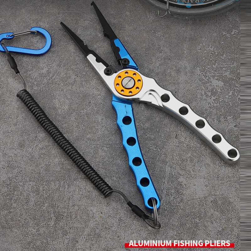 High Quality Fishing Pliers Split Ring Scissors Wire Line Cutter Hook Remover
