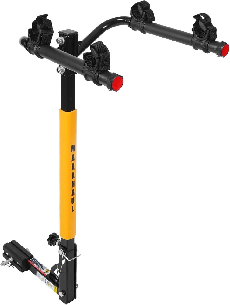 Heavy-Duty 2-Bike Hitch Rack for Cars SUVs Trucks 100 lb Capacity