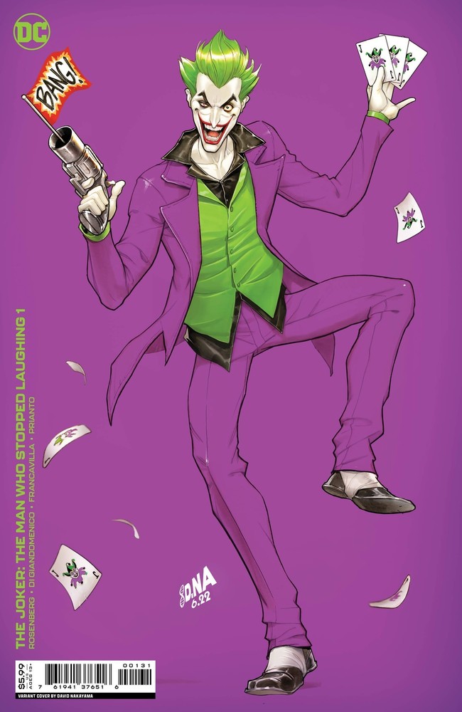 JOKER THE MAN WHO STOPPED LAUGHING #1 CVR C DAVID NAKAYAMA VAR DC COMICS