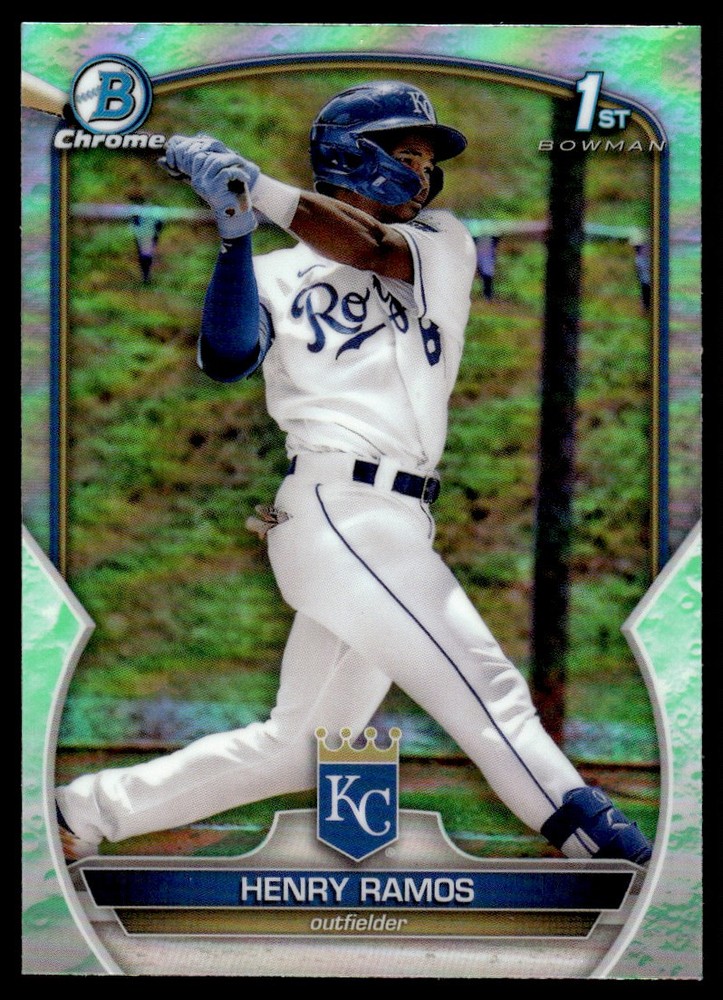 2023 Bowman Chrome Prospects Lunar Henry Ramos Kansas City Royals #BCP-96
