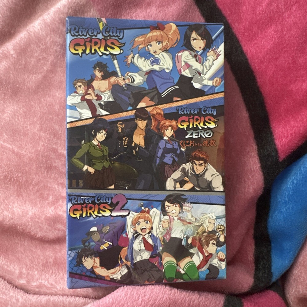 RIVER CITY GIRLS TRILOGY  SLIPCASE Slipcover Only  Switch 3 Pack Box LRG