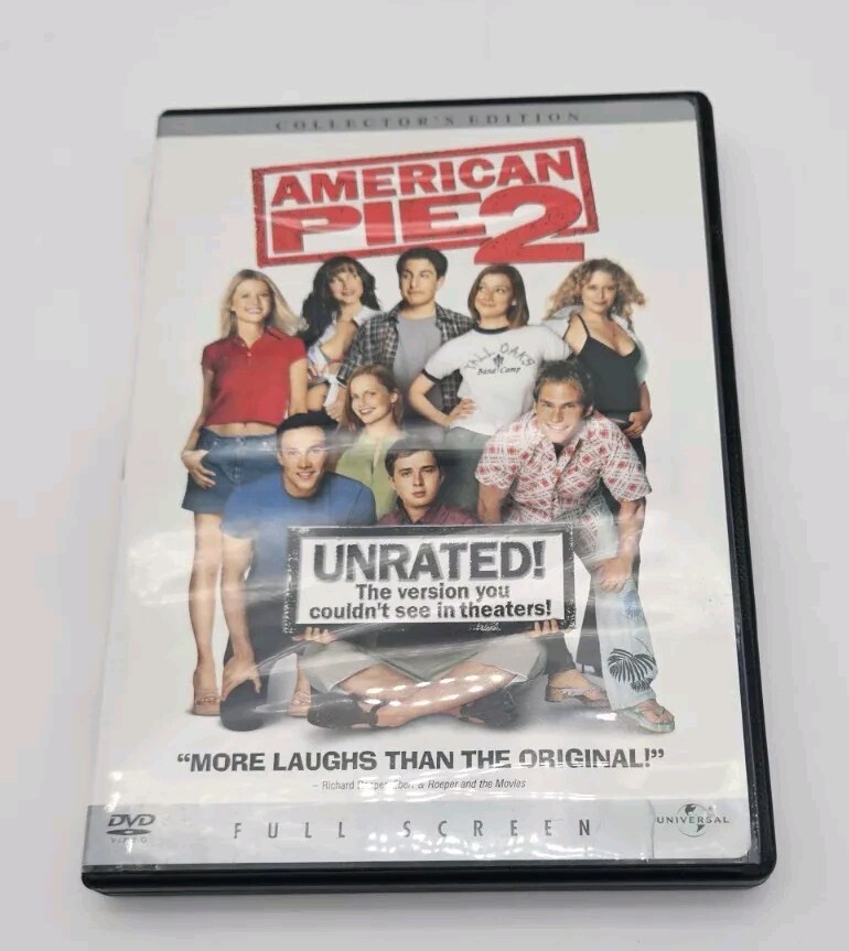 American Pie 2 (DVD, 2002, Unrated Version Collectors Edition)
