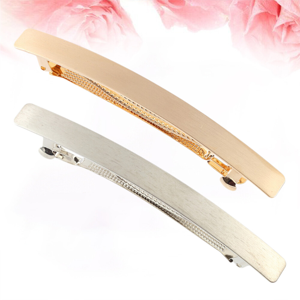 4 Pcs Hair Alligator Clip Alloy Pin Accessories for Teen Girls Women's