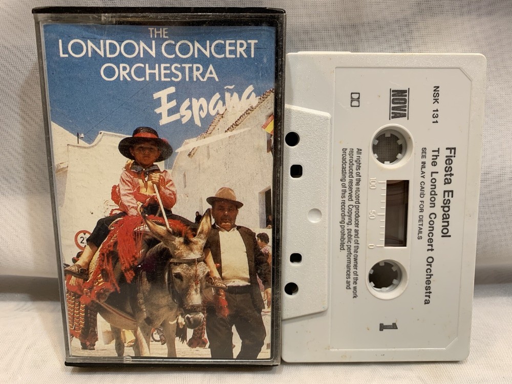 London Concert Orchestra Melodies of Spain (Cassette)
