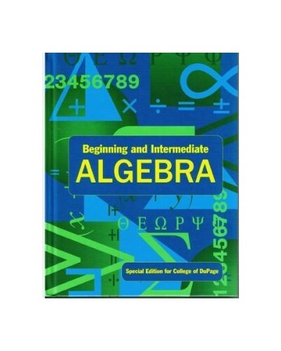 Beginning and Intermidiate ALGEBRA | Special Edition...