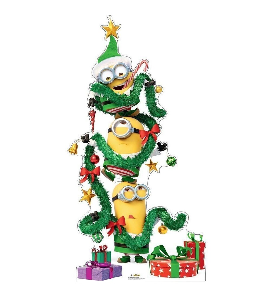 Bob Stuart Kevin Christmas Cardboard Standup Cutout Standee - Minions