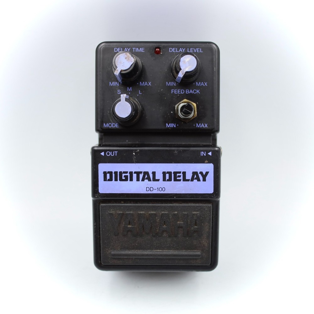 YAMAHA DD-100 Digital Delay Guitar Effect Pedal M120811807