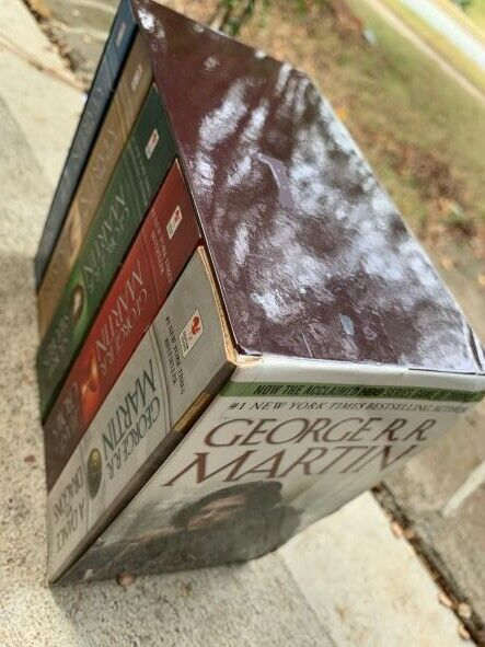 A Song of Ice and Fire Ser.: George R. R. Martin's a Game of Thrones 5-Book...-image