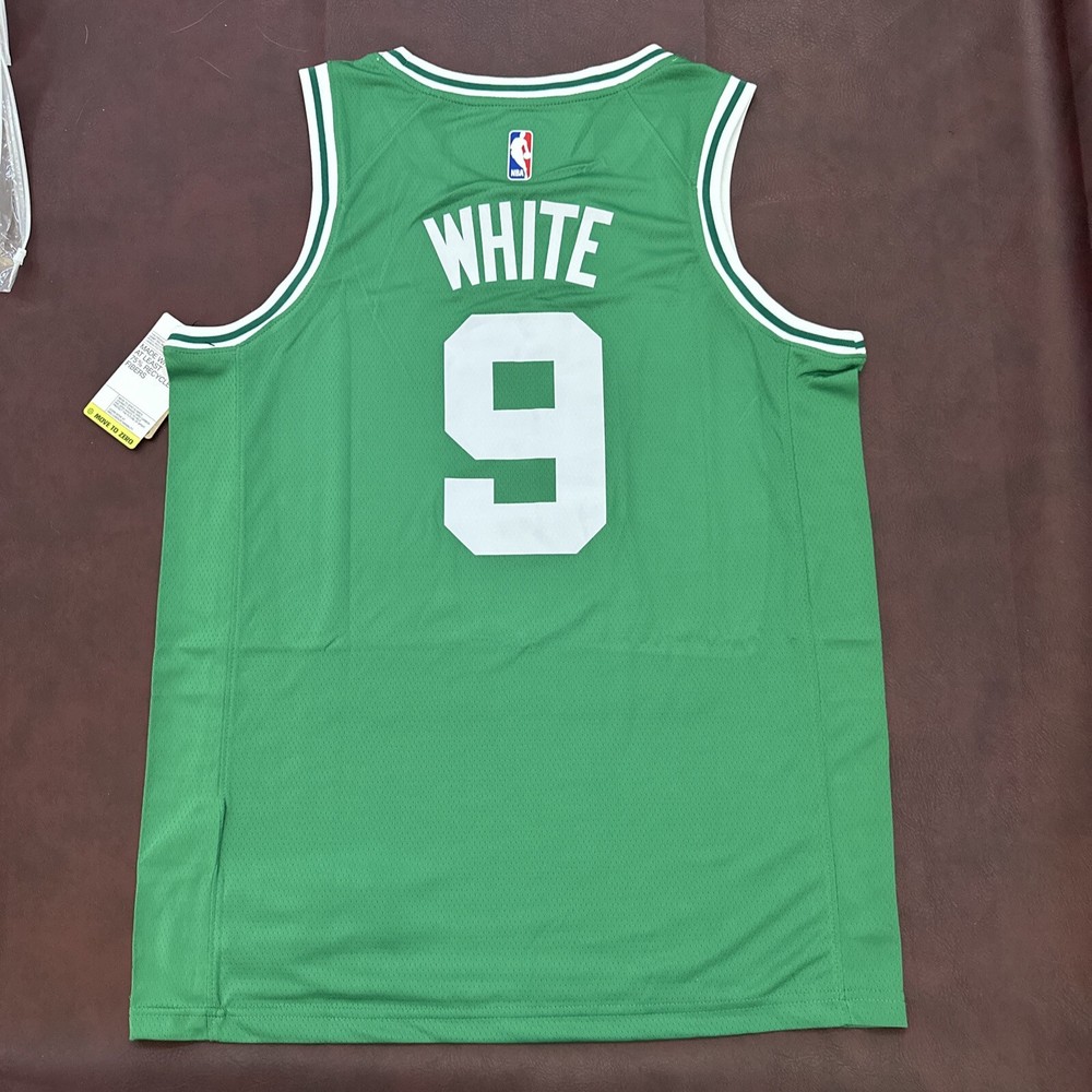 Derrick White Boston Celtics Green Jersey Mens Large #9