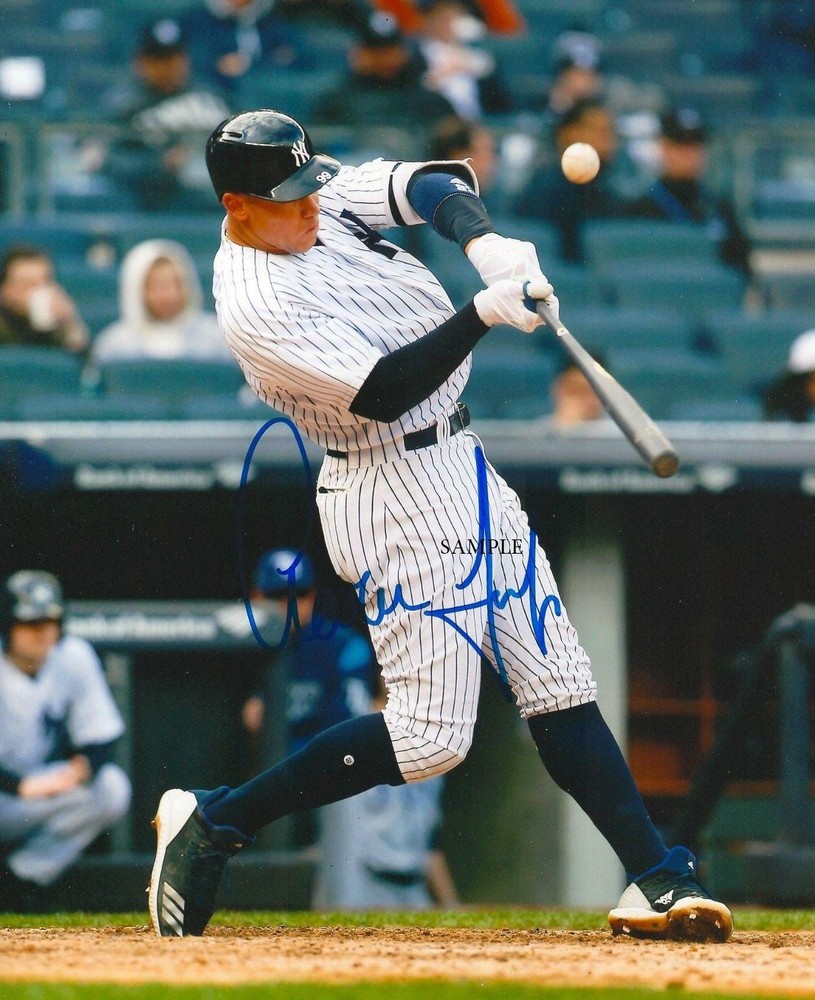 Aaron Judge Autographed 8x10 Reprint Photo NY Yankees Man Cave Gift-image