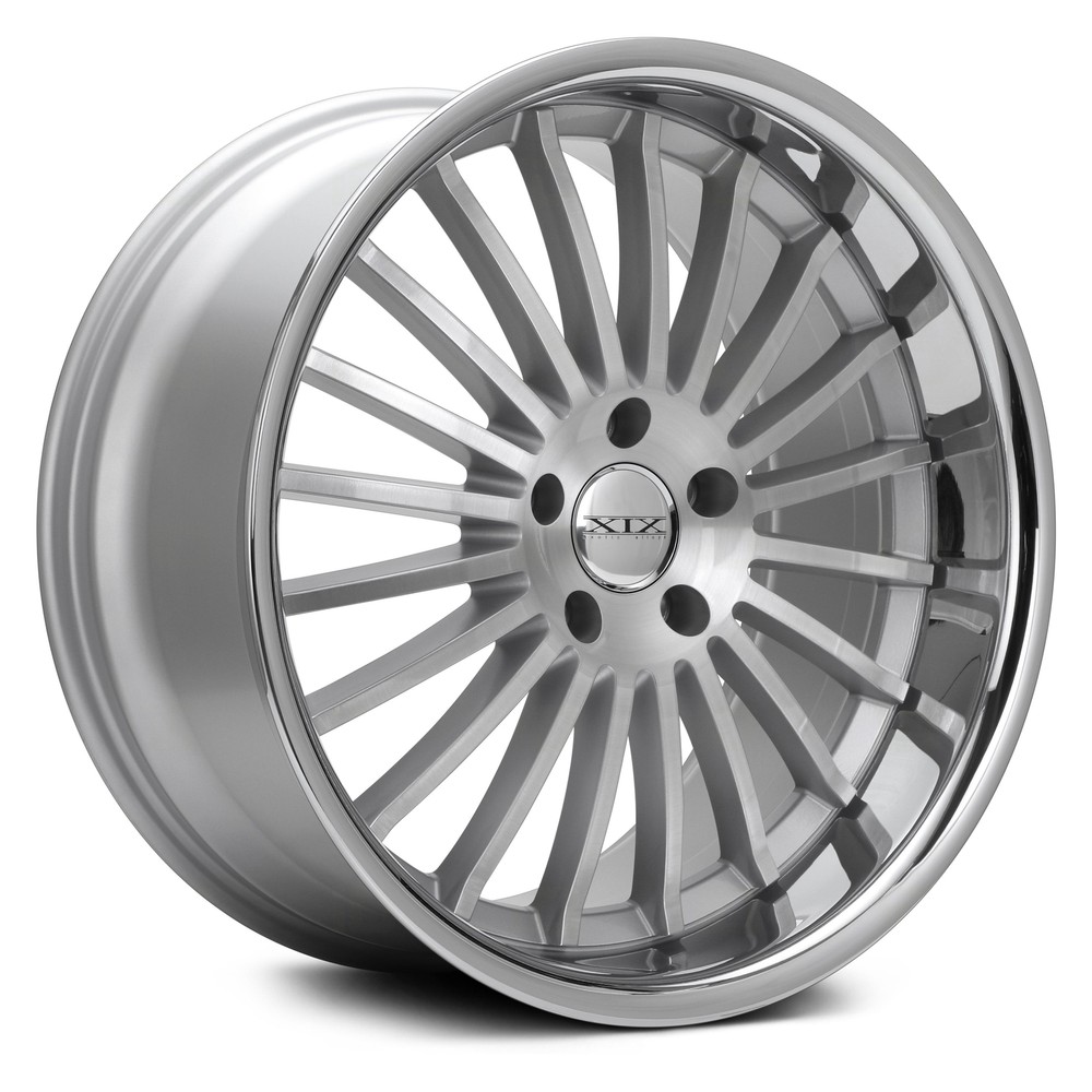 XIX Exotic X59 22x10.5 Silver Wheels 5x120.65 72.56mm Set of 4
