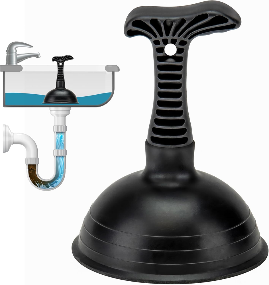 XTS-55-PRO Sink Plunger Commercial Grade Powerful 5