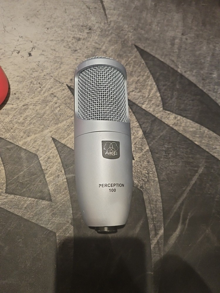 AKG Perception 100 Professional Studio Condenser Microphone Gray Mic