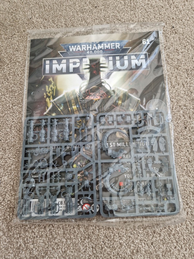 GAMES WORKSHOP WARHAMMER 40K IMPERIUM ISSUE 61 NECRON TOMB BLADE HACHETTE