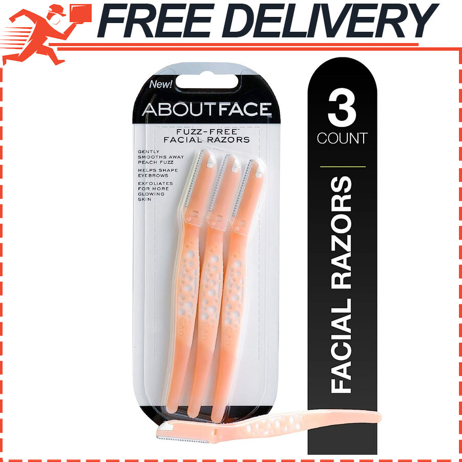 About Face Fuzz-Free Facial Razors for Shaving & Exfoliating For Face, Lips-image