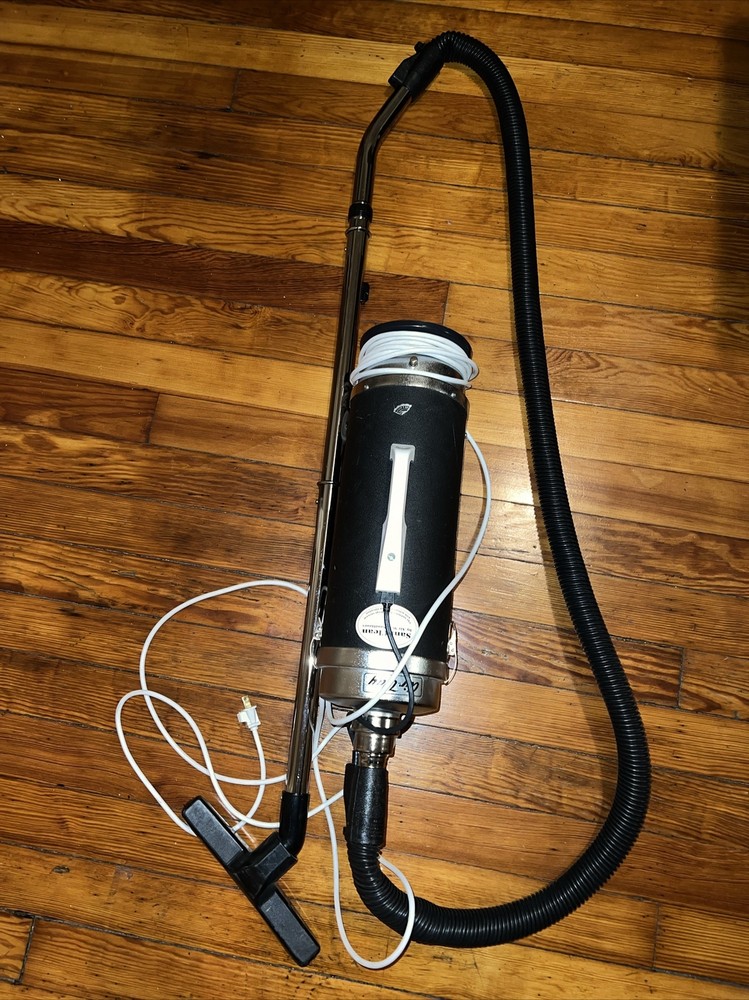 Vintage Handy Way Sani-Clean Canister Vacuum Cleaner