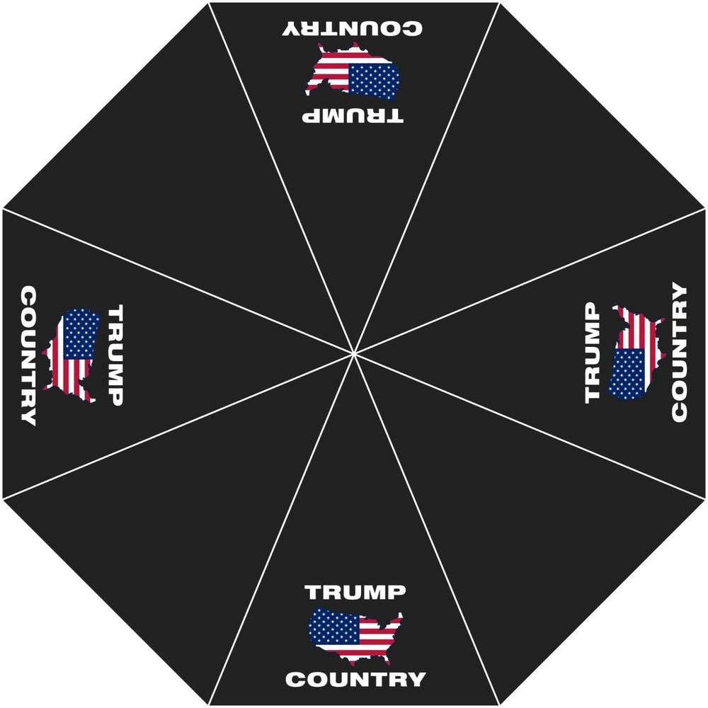 Trump Country USA America Map Presidential Election 36 Inch Golf Umbrella U.S.A.