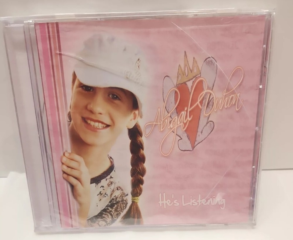 Abigail Duhon - He's Listening - RARE (CD) Christian Children Pop Music AGT-image
