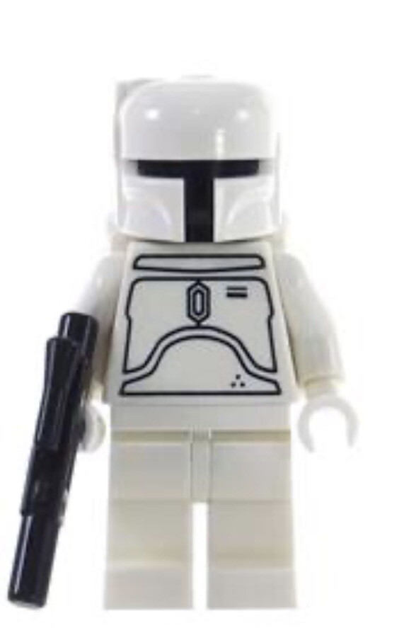 Star Wars White Boba Fett Minifigure