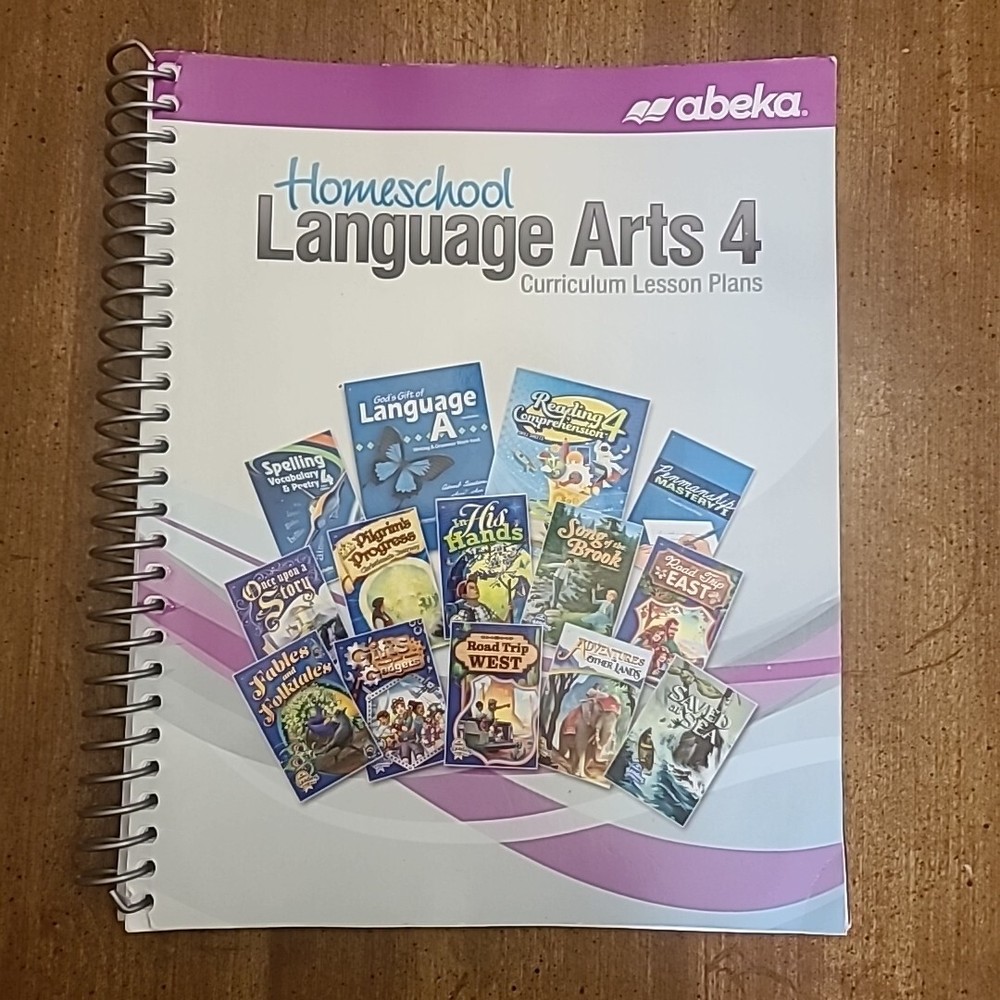 Abeka 4th Grade Language Arts Curriculum and Lesson Plans-image