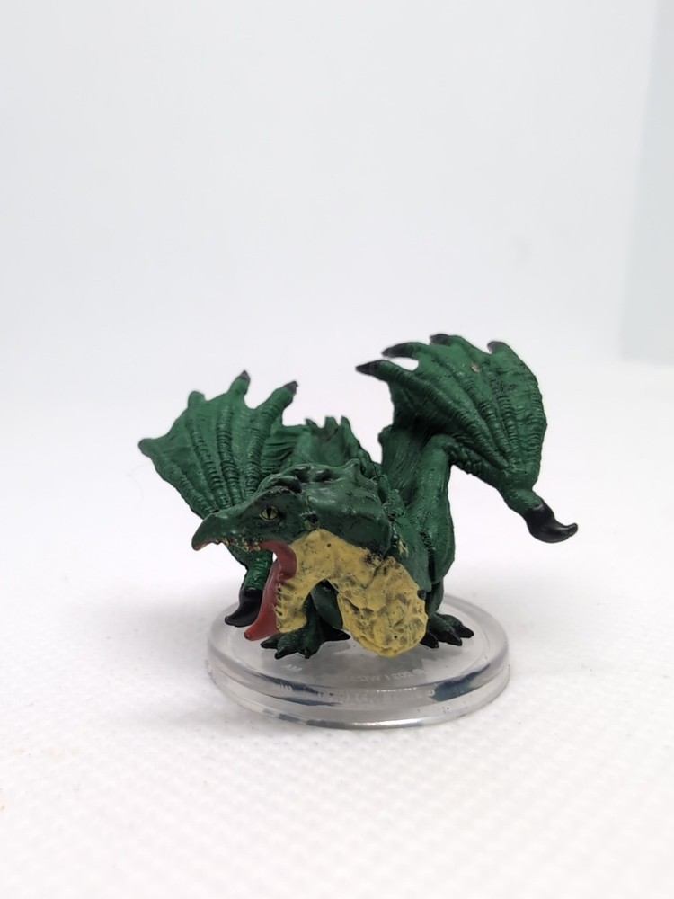 Green Dragon Wyrmling Miniature from Fizbans Treasury of Dragons D&D Icons of the Realms #20
