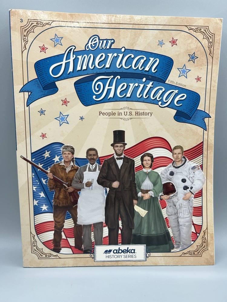 Abeka Our American Heritage Student Text 5th Ed 3rd Grade History - No Writing-image