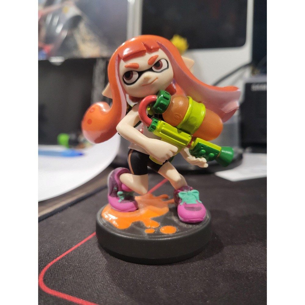 Nintendo Amibo 2 Splatoon Orange Inkling Girl 3