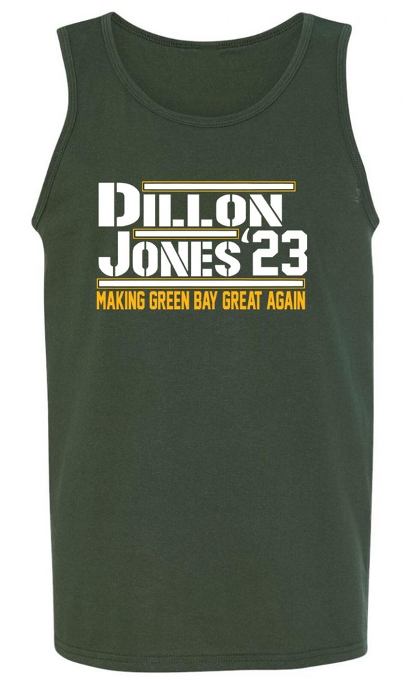 Aaron Jones AJ Dillon Green Bay Packers 23 Tank Top for Fans-image