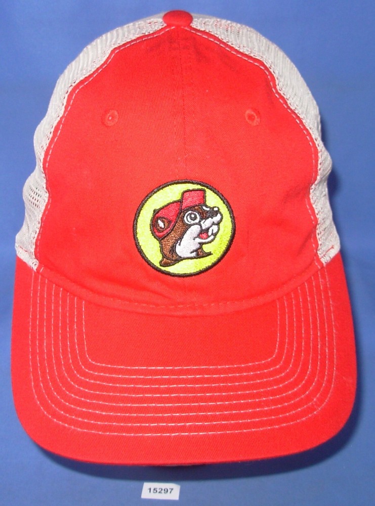Buc-ee's Trucker Adjustable Hat Red Pre-Owned