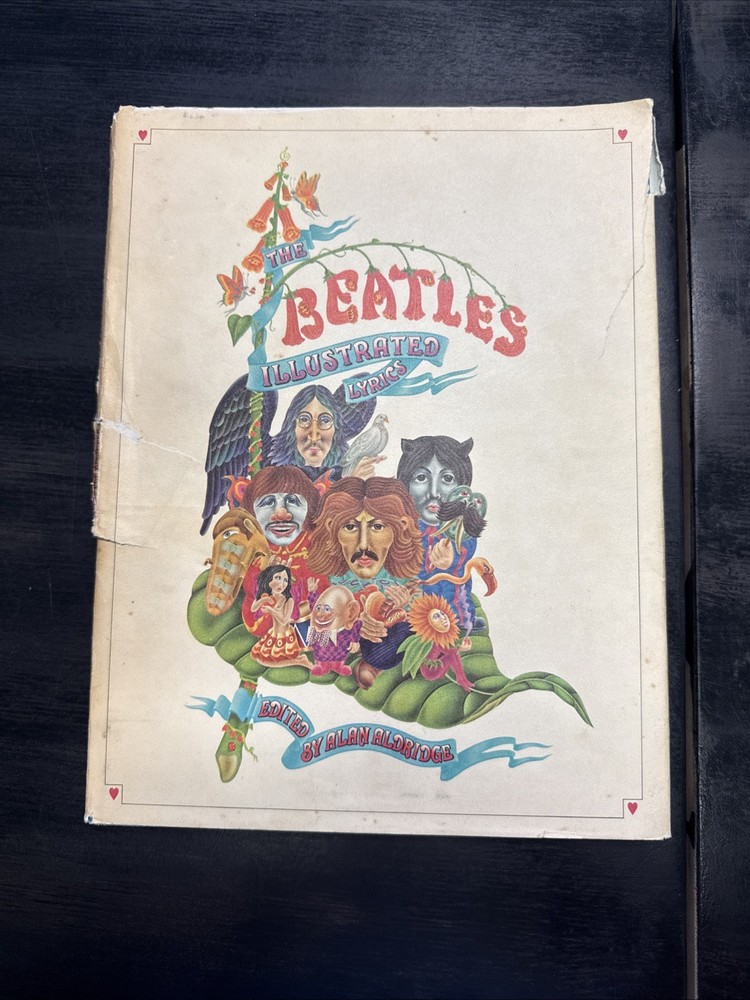 The Beatles Illustrated Lyrics Book by Alan Aldridge 1969 First US Edition