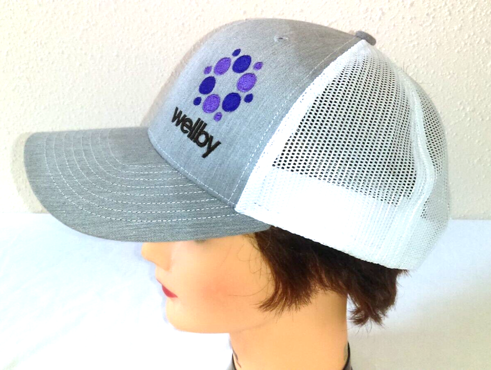 Wellby Company Snapback Trucker Hat Baseball Cap (Flaw)
