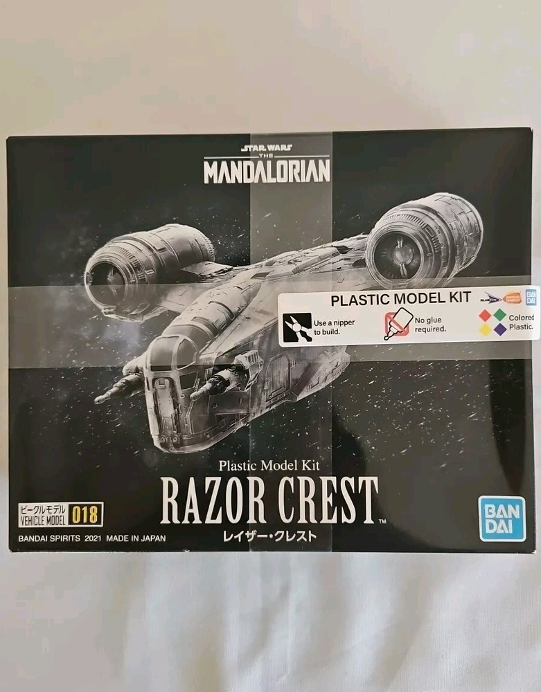 Razor Crest The Mandalorian Star Wars Plastic Model Kit Bandai Spirits 2021 New