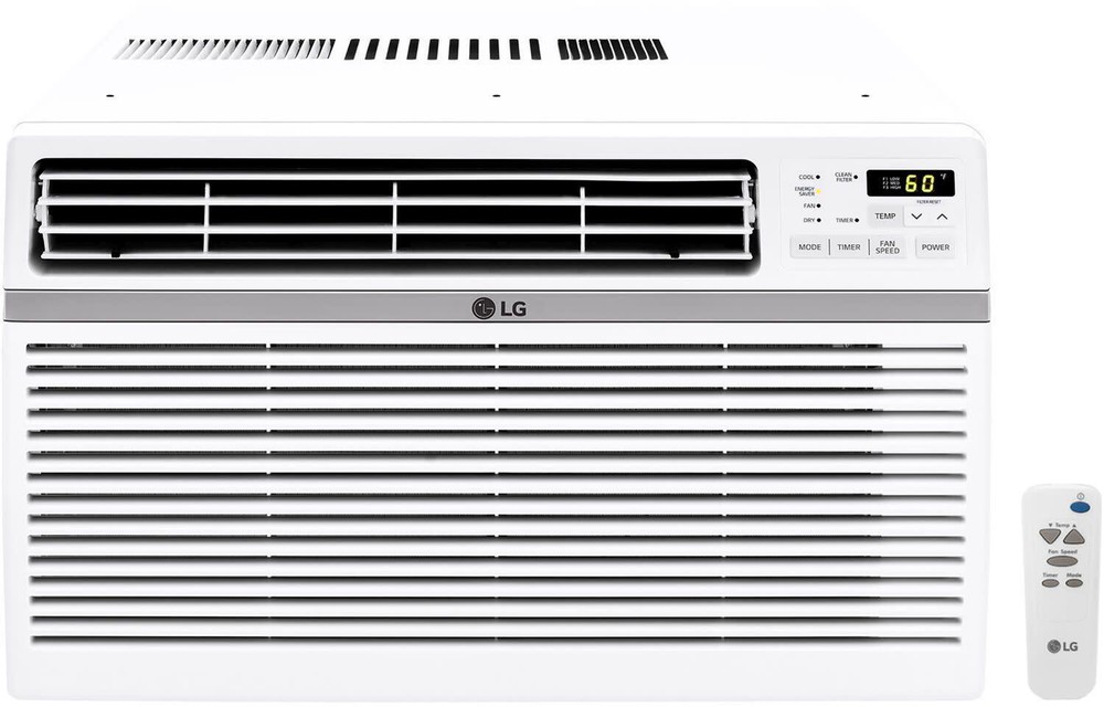 LG LW8016ER 8000 BTU 115V Window Air Conditioner - White