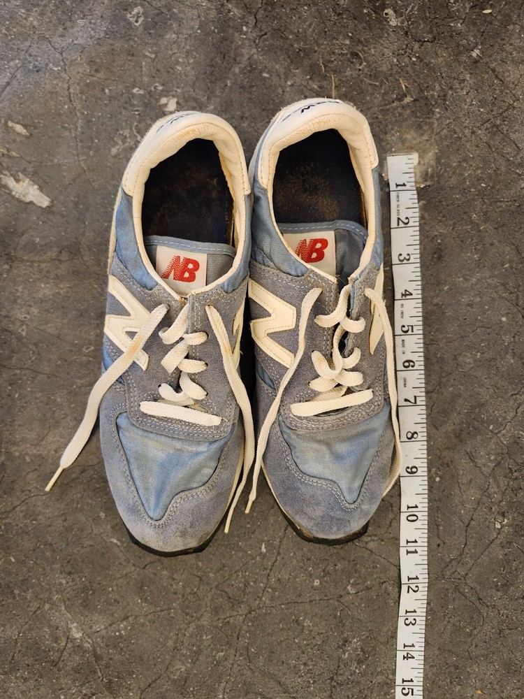 Vintage New Balance Shoes  1980's Running Blue Shoe Athletic Run Collection