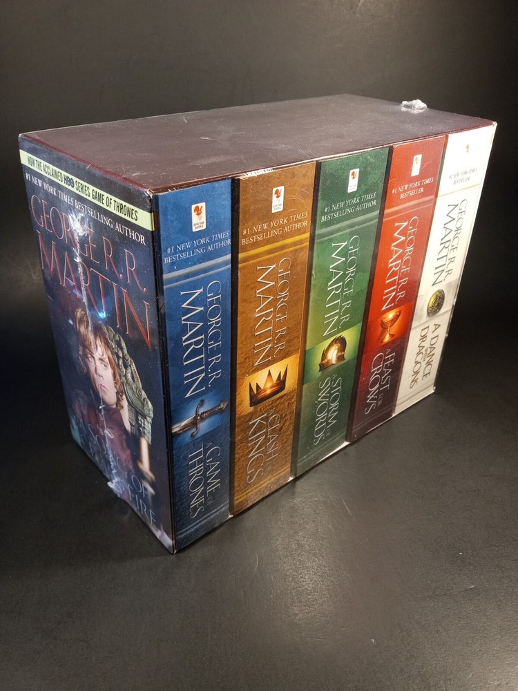 Brand New Sealed A Song of Ice and Fire Box Set by George R.R. Martin-image