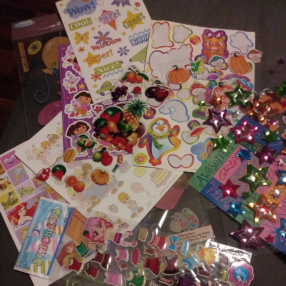 Mini Sticker Grab Bag Pack Of 10 Random Stationery Journal Stickers lot/set