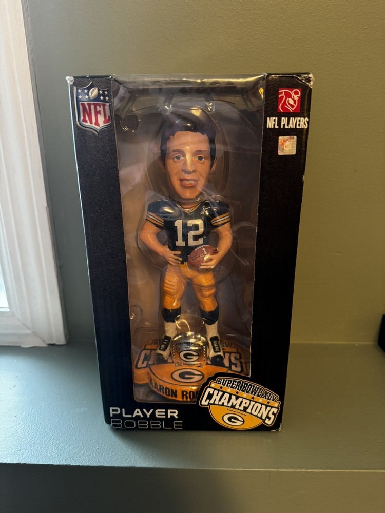 Aaron Rodgers Super Bowl XLV Limited Edition Bobblehead 1011/5000-image