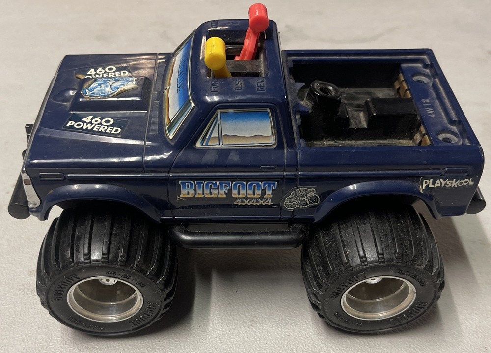 Vintage 1983 Playskool Bigfoot Ford Monster Truck 4x4 Non-Working Parts Only