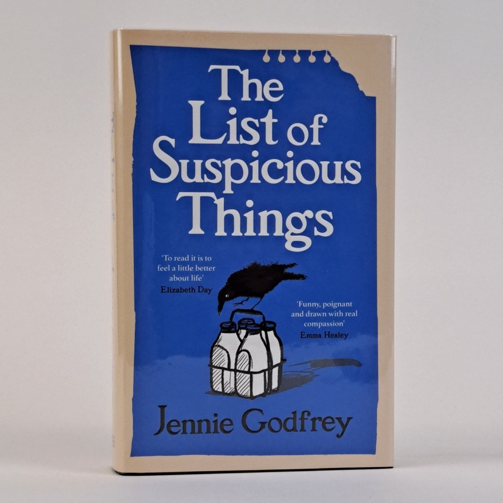 Jennie Godfrey / THE LIST OF SUSPICIOUS THINGS Signed Limited 1st Edition 2024