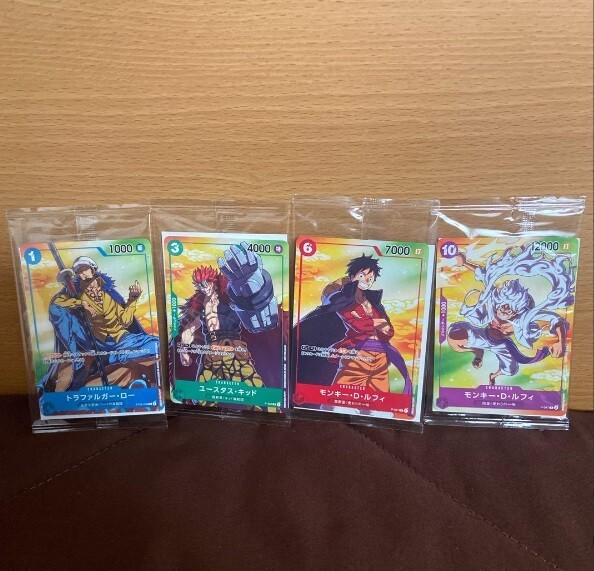 ONE PIECE Card Game P-041 P-003 P-001 ST03-008 Seven Eleven PROMO set sealed