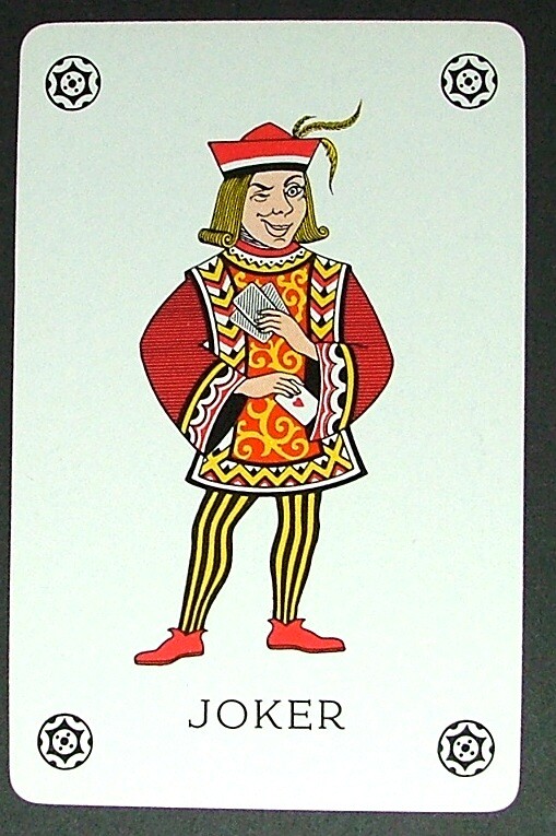 1x Joker Card Equinox End of Universe Fournier AD 295 Collectible