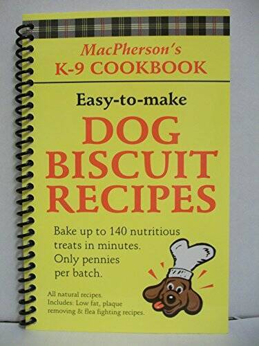 MacPhersons K-9 Cookbook: Dog Biscuit Recipes - Spiral-bound - VERY GOOD
