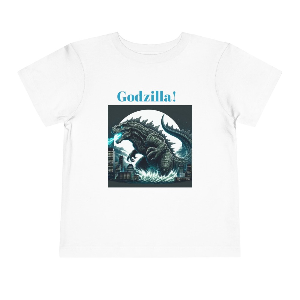 Godzilla Toddler T-Shirt Cute Monster Design Birthday Gift for Boys