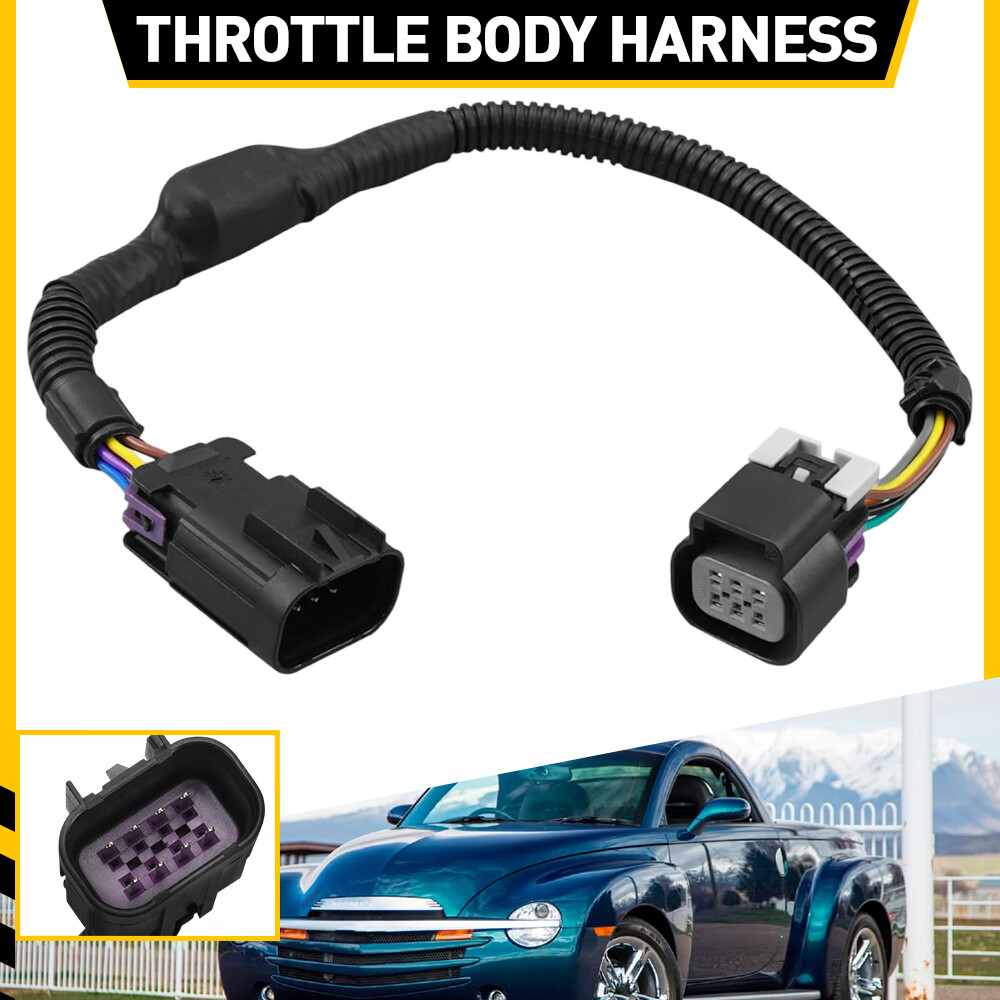 8-to-6 Pin X-Link Throttle Body Adapter Harness for GM LS1 37803 25379713
